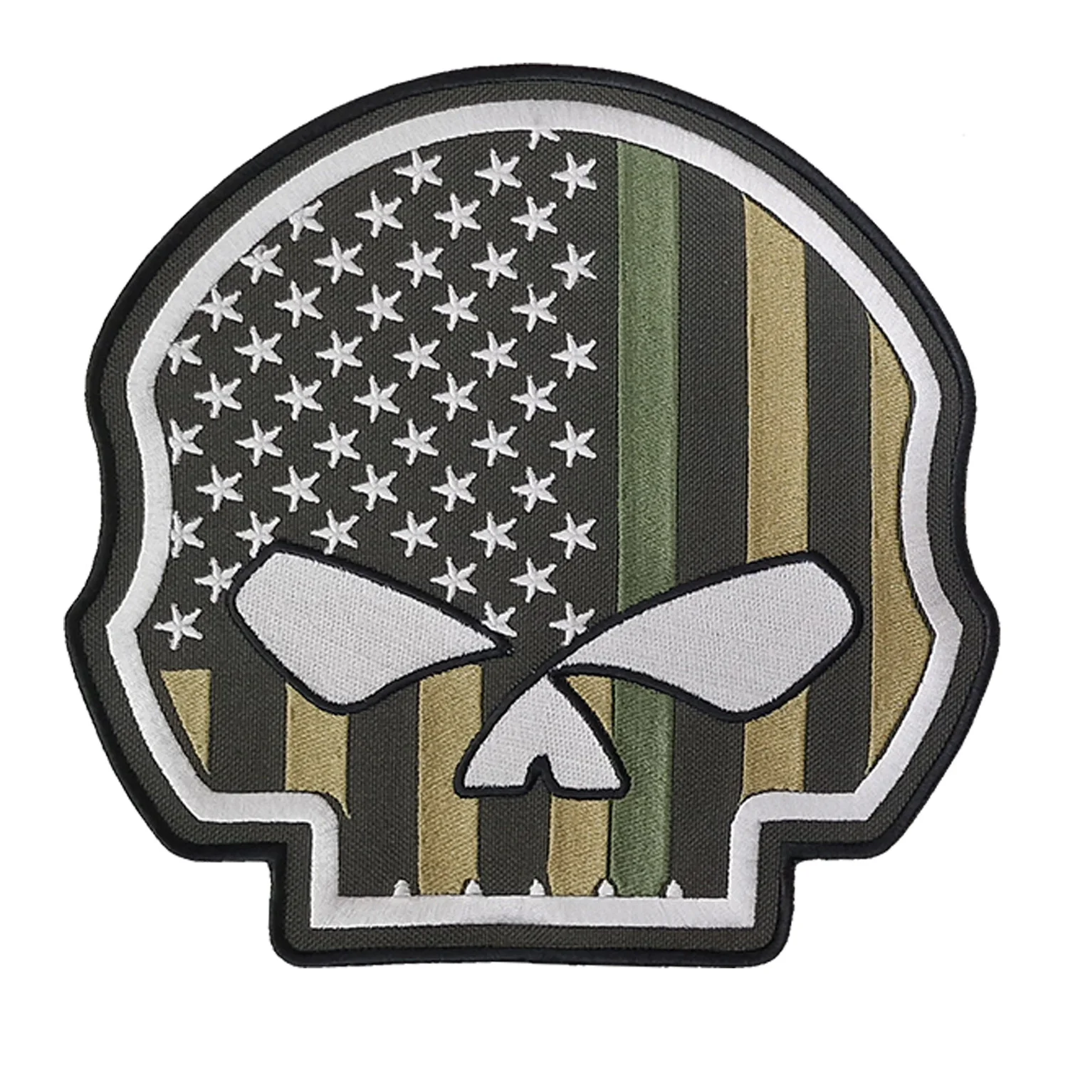 American Flag Skull